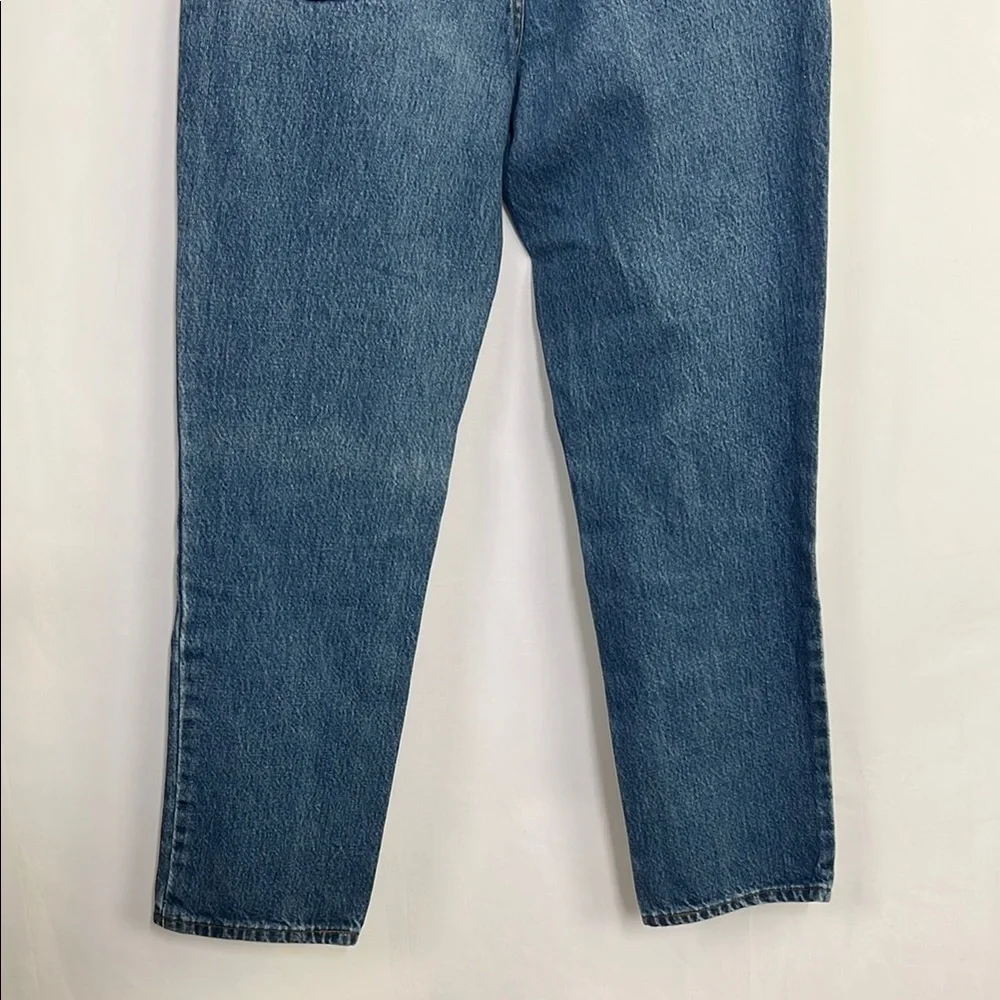 Classic Blue Denim Jeans Denver Hayes classic straight leg fall jeans - Picture 6 of 7